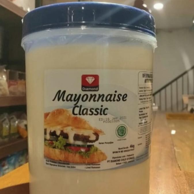 

diamond mayonaise 4kg clasic murah