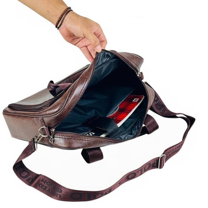 Murah Tas Selempang Tas Laptop Kulit Pu 14Inch Pria
