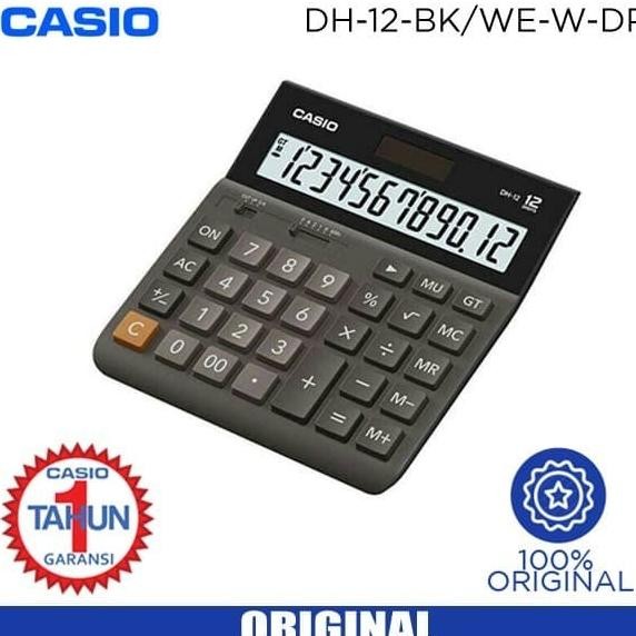 

Kalkulator Casio DH-12 12 Digit Besar / Calculator Casio DH-12