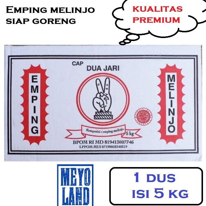 

Emg Dua Jari 5 G 2 Melinjo Du Erupu Belinjo Mentah Ena Erupu Tipi Renyah Ualita Blinjo