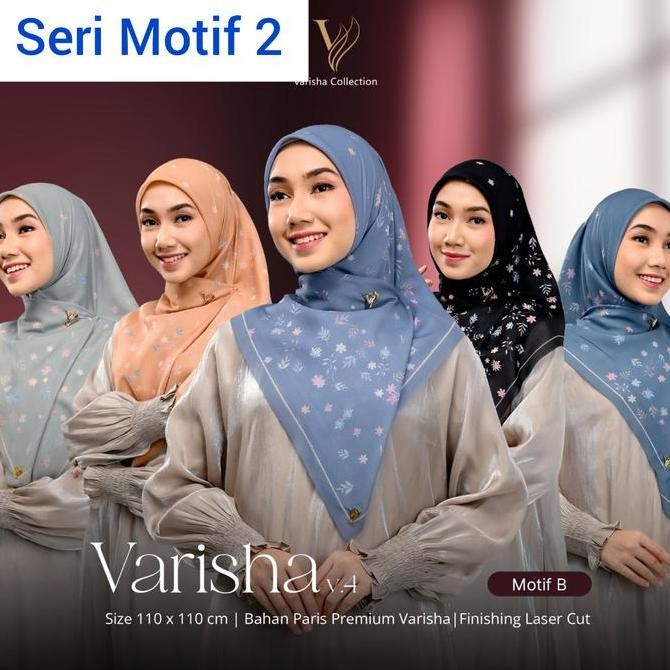 Grosir Varisha Box Official Original - Hijab Segi Empat [Grosir/Eceran] Hijab  Motif