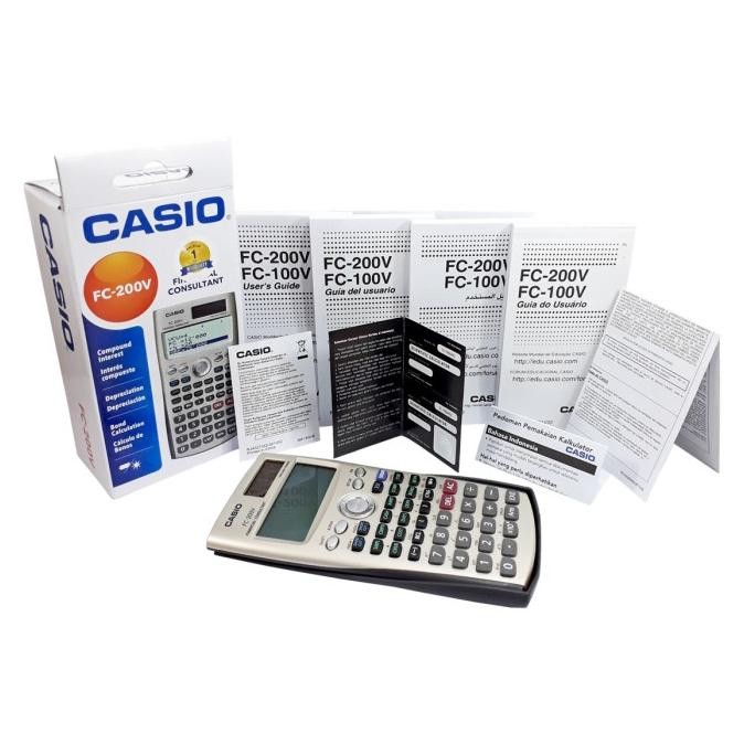 

Kalkulator Finansial Keuangan CASIO FC-200V Financial Calculator 200 V