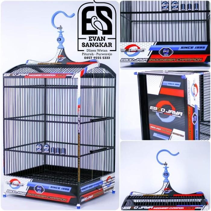 Sangkar Kotak Ebod Jaya Ruji Fiber Tiang Besi No 2 Original Dan Terpercaya