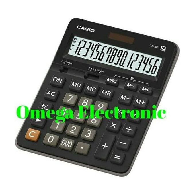 

TERLARIS - Casio GX 16B - Calculator Desktop Kalkulator Meja Kantor Office GX-16B