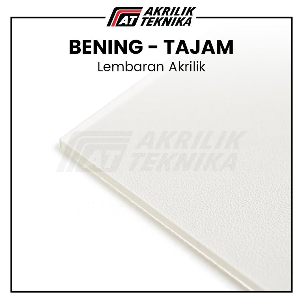 

Tc21 Acrylic Sheet Clear / Lembaran Akrilik Bening - 80X40Cm 2Mm