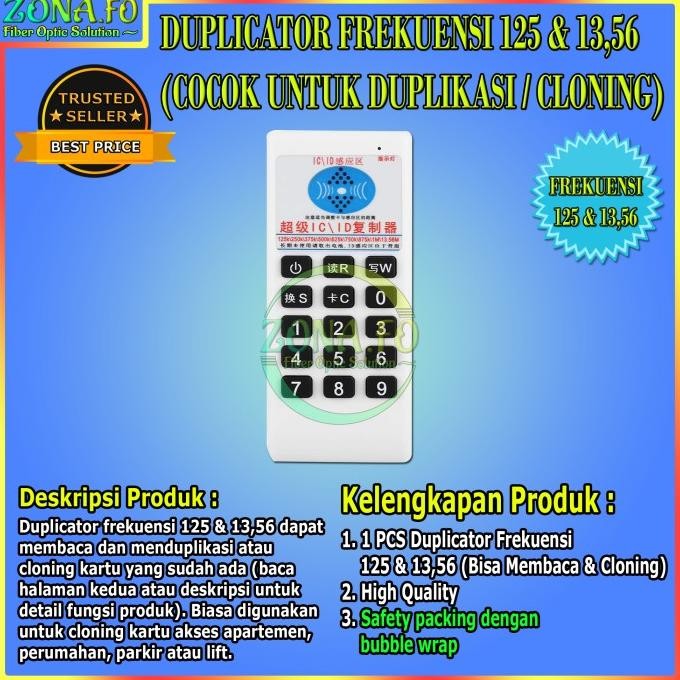 

Murah Rfid Duplicator Rfid Card Duplicator Reader 125Khz 13,56Mhz Copier