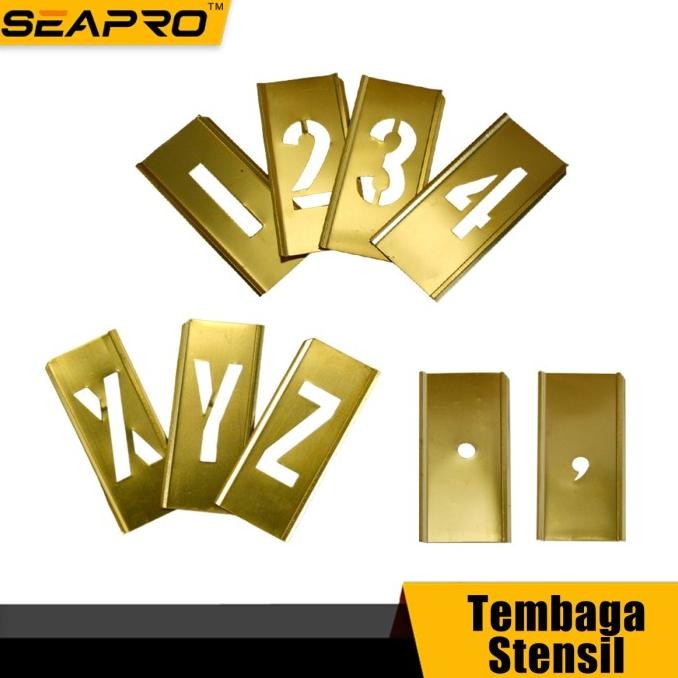 

Promo Impa613133-40 Stensil Kuningan Untuk Cat Huruf Dan Nomor