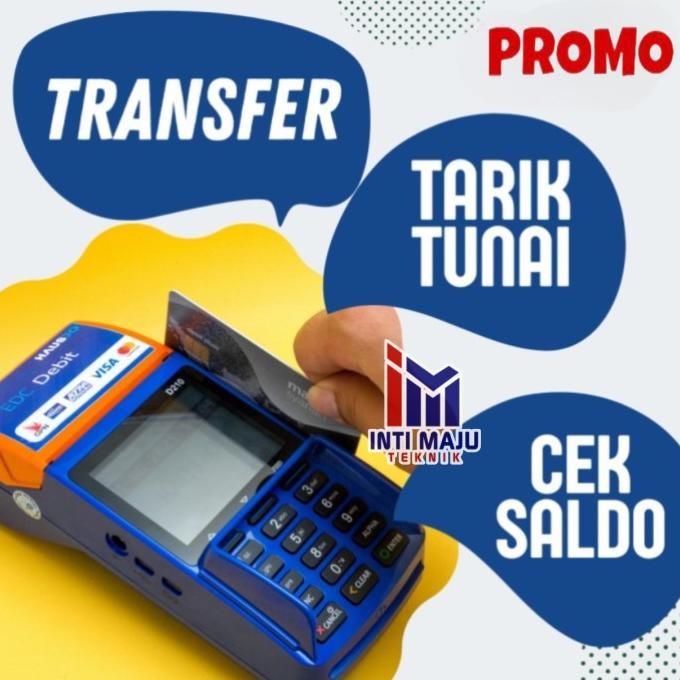 

Grosir Mobile Edc Mini Atm Bukopoin Pax D210 Original Produk