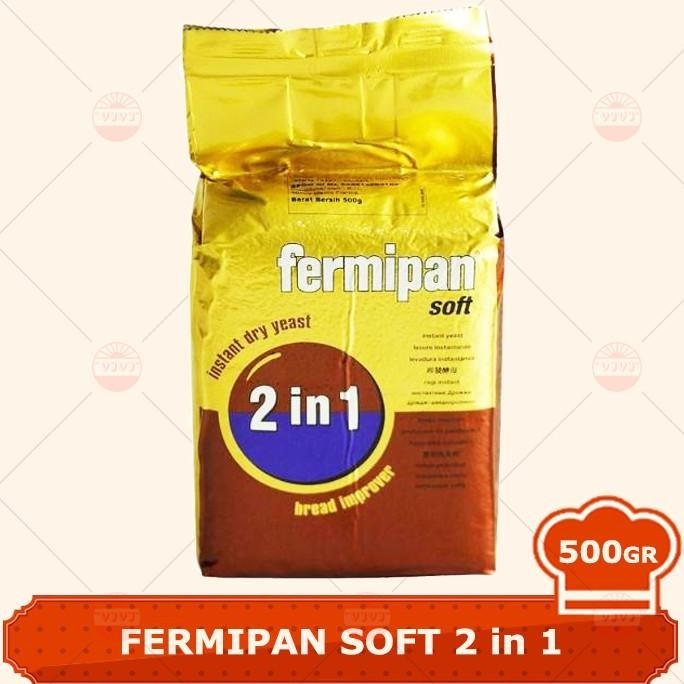 

RAGI DAN BREAD IMPROVER FERMIPAN 2 IN 1 500GR murah