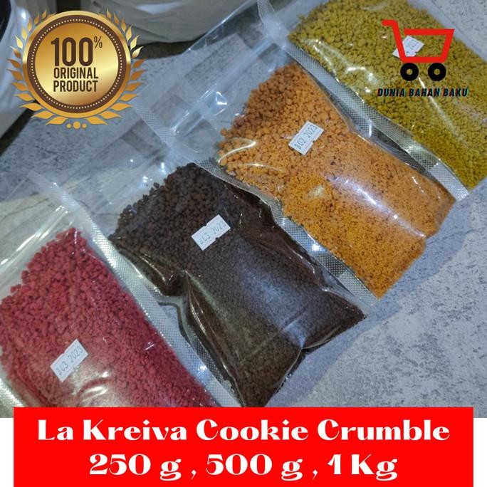 

La Kreiva Cookie Crumble Crumb Topping kemasan 1 Kg murah