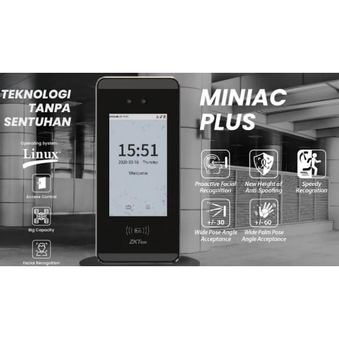 

Promo Paket Mesin Absensi Face Mini Ac Plus Original Bergaransi
