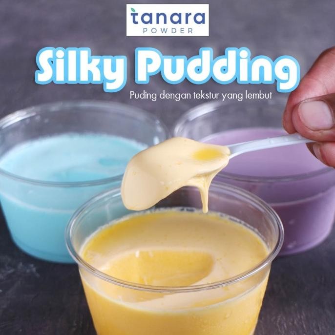 

Bubuk Silky Pudding Vanilla 500gr - Puding Sedot Pudot Bandar Powder murah