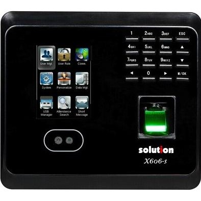 

Murah Solution X606-S X606S Mesin Absensi Sidik Jari + Wajah Akses Pintu