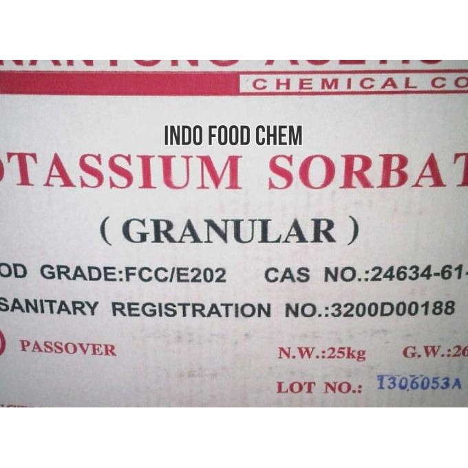 

Potasium Sorbate ex Nantong 500gr /pengawet makanan murah