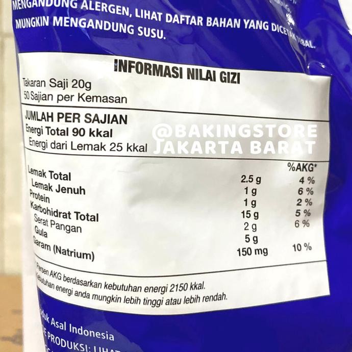 

Oreo Cookie Crumb 1 kg murah