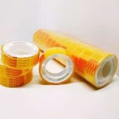 

isolasi goldtape mini bening/pertabung