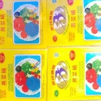 

agar agar swallow swalow per kotak plain coklat merah hijau murah
