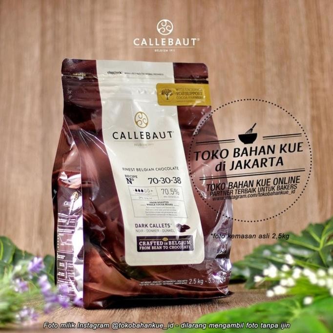 

Callebaut NOIR 70,5% 100gr Dark Couverture Chocolate 70% Cokelat 7030 murah