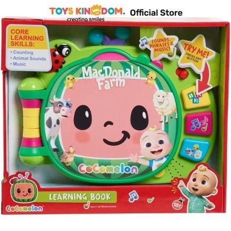Toys Kingdom Cocomelon Learning Book 96132 Toys Kids Toy Buku Belajar Dan Bermain Elektronik Play Bo
