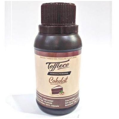 

Toffieco Essen/Perisa & Pewarna choco/coklat/Pandan Wangi/Vanilla/ Vanillli Butter/Rum Zero Bakar/Black Forest/Coffee/Mocca/100gr/100 gr/100 ml/100ml murah