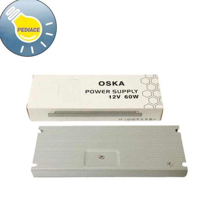 Power Supply Adaptor OSKA 12V 60W 35ampere Switching Led 60watt