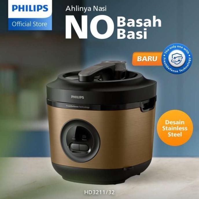 Murah Magic Com Philips || Magic Com Philips 3211 || Premium Rice Cooker Philips || Fresh Defense Te
