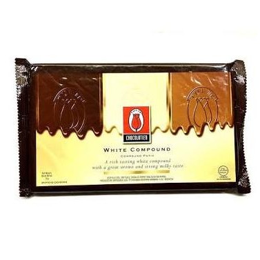 

Tulip White compound chocolate 1 kg blok murah