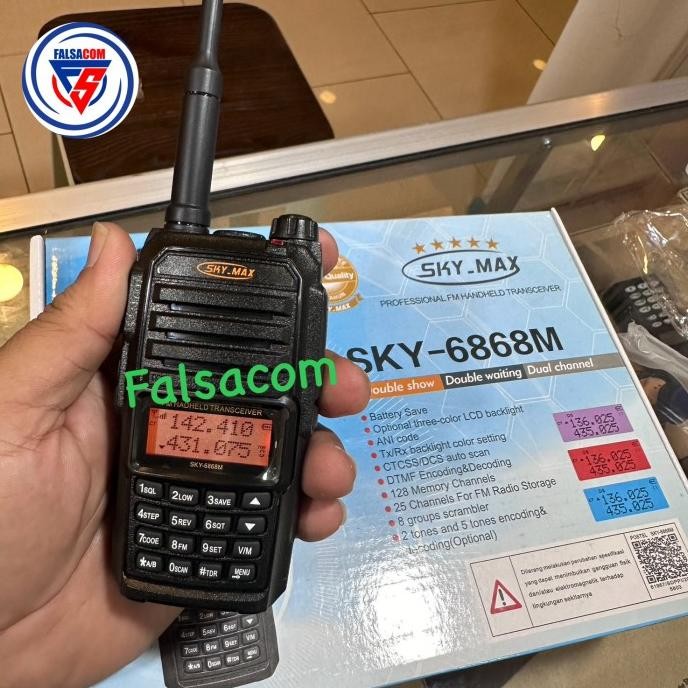 Promo Ht Sky Max 6868M Sky-6868 Dualband Vhf Uhf