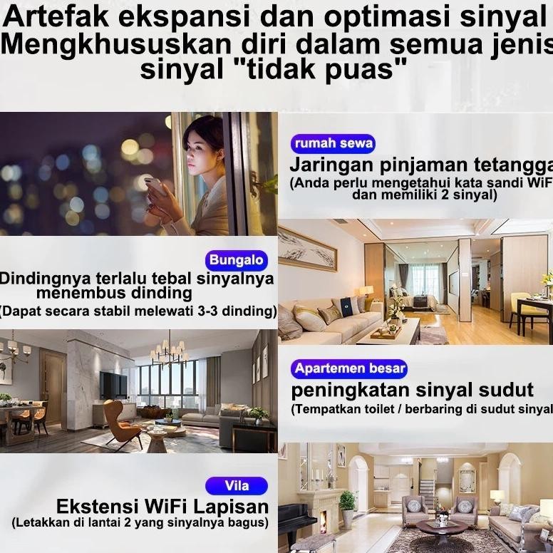 Wifi Extender 8 Antena 300Mbps Wifi Repeater Wireless Wifi Wireless Range Extender Router Sinyal Amp