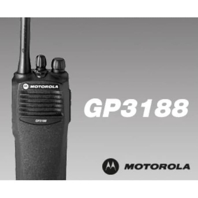 Grosir Motorola Gp3188 Uhf 400-438 Ht Analog Ori Baru Stok Lama Gp-3188 Radio