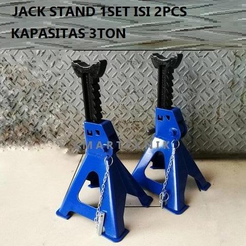 Murah Jack Stand Mobil 3 Ton Tahanan Dongkrak 3 Ton 1 Set 2 Buah