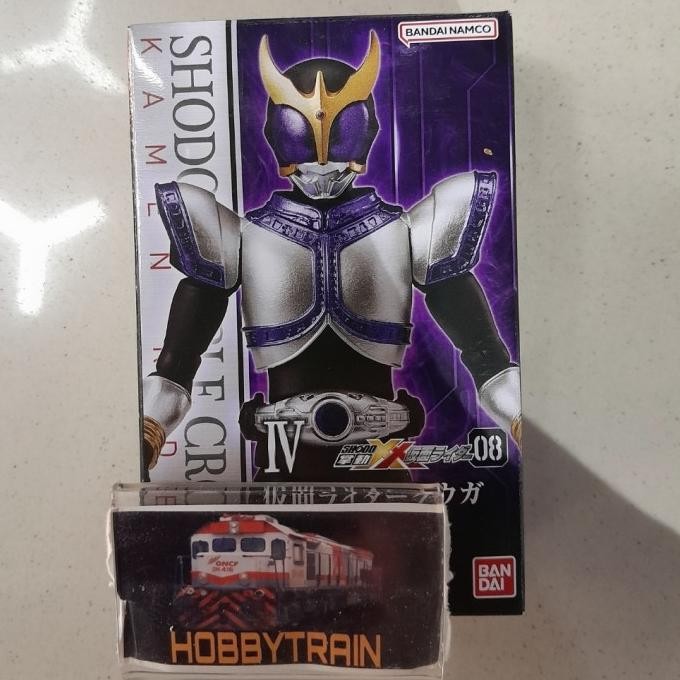 SHODO XX DOUBLE CROSS KAMEN RIDER KUUGA TITAN FORM FIGURE