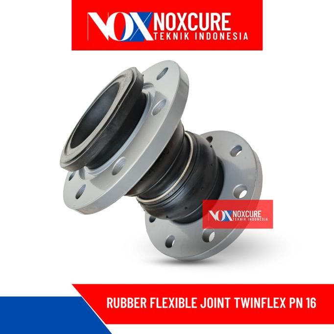 Rubber Flexible Joint Twinflex Tozen 6" Inch Pn 16 New Stok