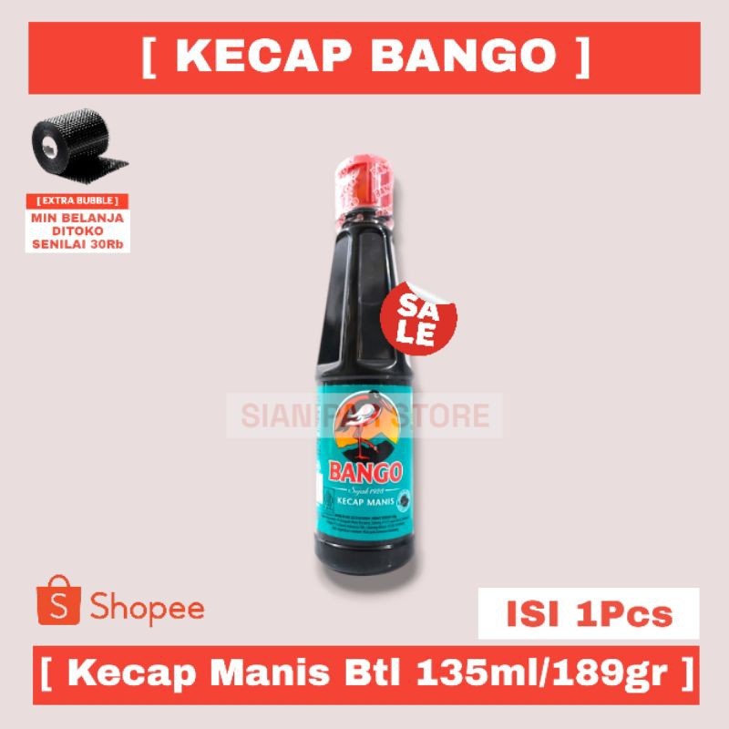 

BANGO KECAP MANIS BTL 135mL/189g
