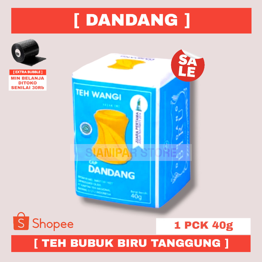 

DANDANG TEH BUBUK BIRU TANGGUNG PCK 40g