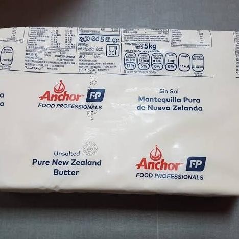 

anchor unsalted butter 5kg bulk