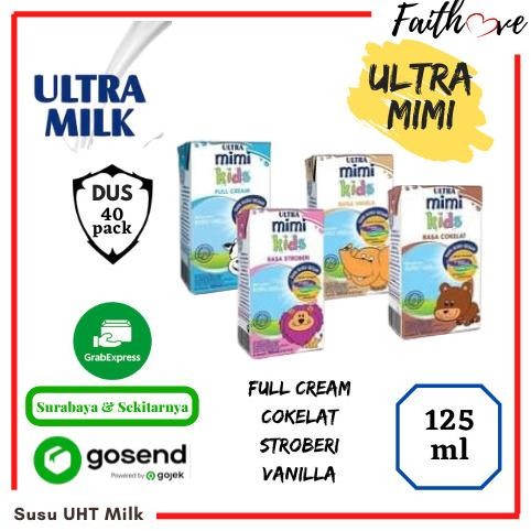 

Susu Ultra - Ultra Mimi 125 ml - Plain/Chocolate/Vanilla/Strawberry