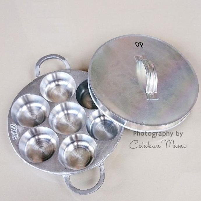 Cetakan Kue Lumpur Bikang Prima Eddy Tebal Almini Cor