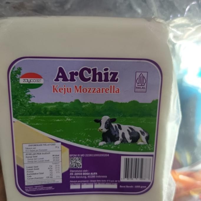 

Promo Archiz Keju Mozarella 1Kg