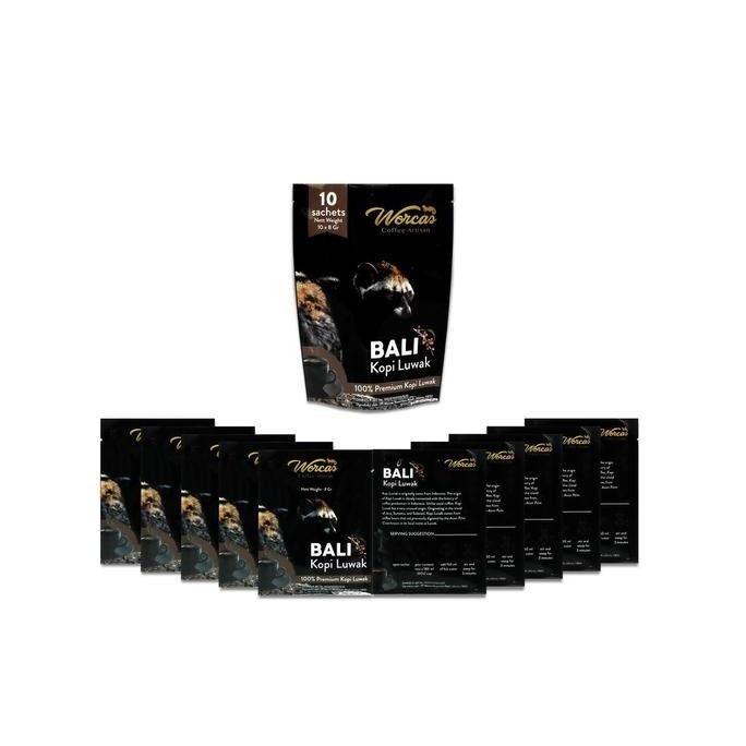 

Grosir Worcas Kopi Luwak Bali Sachet (10Pcs)