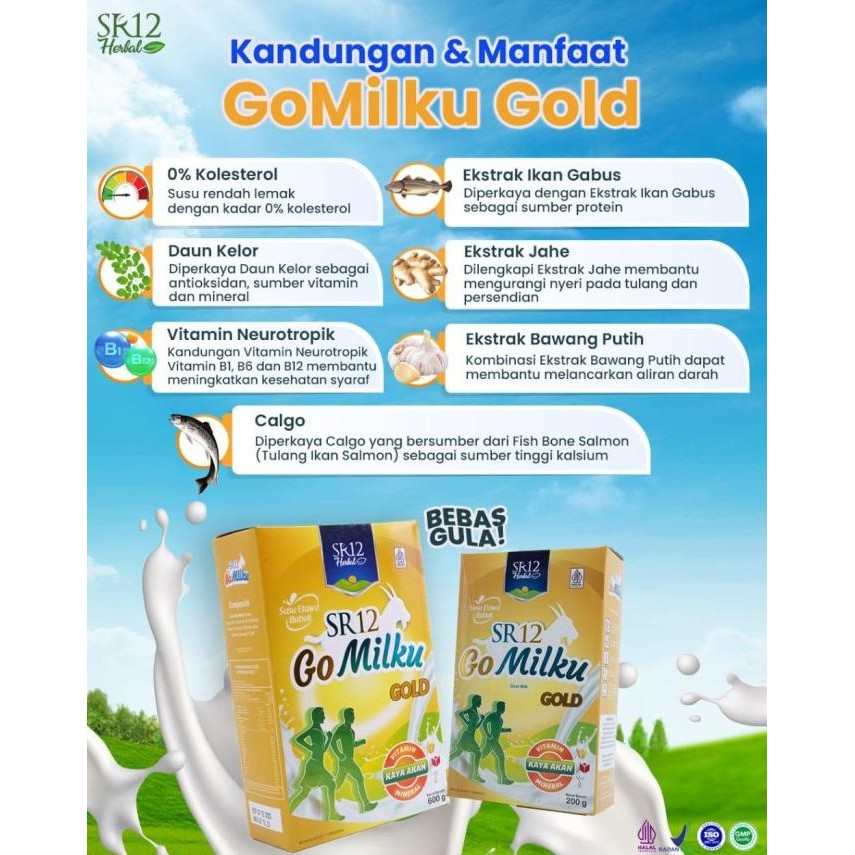 

Murah Go Milku Gold Sr12 Susu Kambing Etawa Asli Atasi Nyeri Sendi Pegal