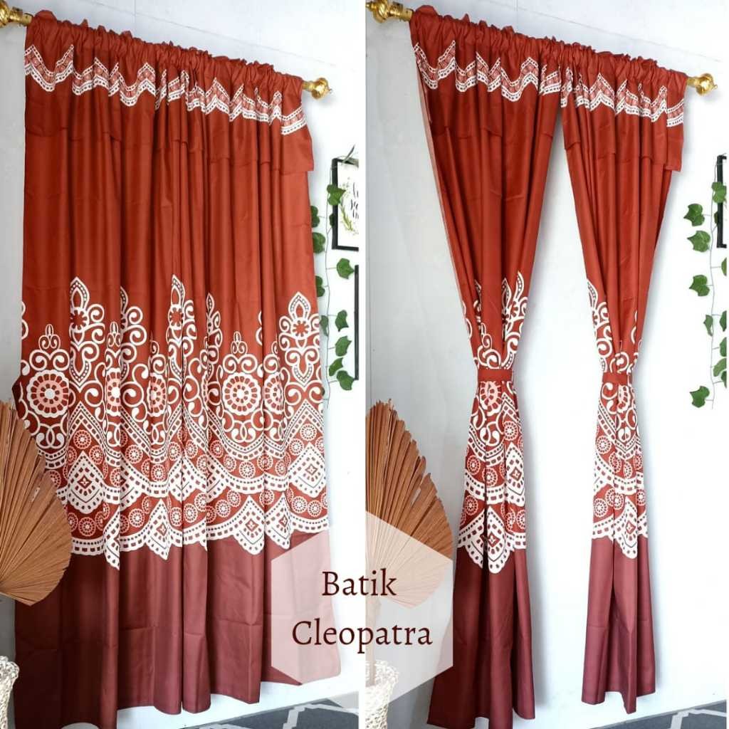 Grosir Gorden Pintu Kamar Kamar Tidur Bahan Katun Tebal Dan Halus Ukuran 1X2 Meter