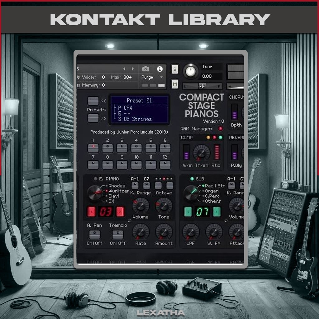 YAMAHA CP88 Compact Stage Pianos - Kontakt Library