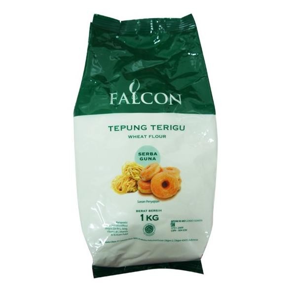 

Murah Tepung Terigu Serba Guna Falcon 1 Dus / 1Kg X 10 Pcs