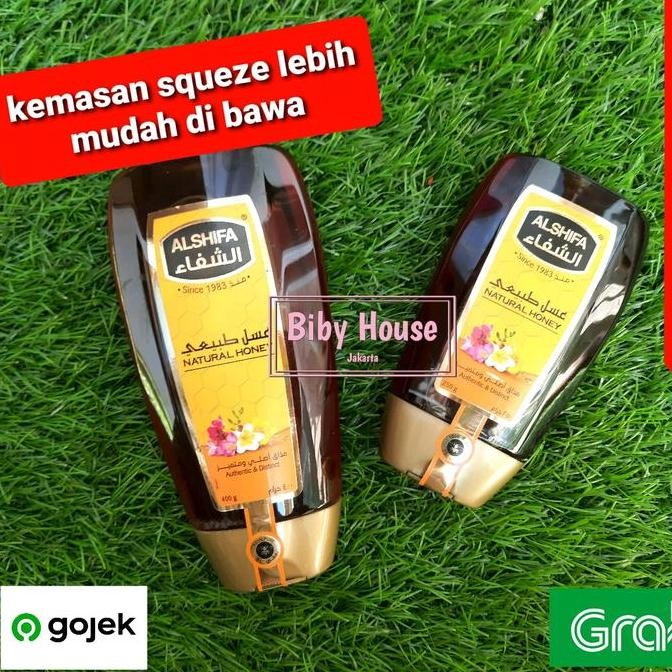 

Murah Madu Al Shifa Squeze Squese Squeezable Natural Honey 250 Gr / 400 Gr Original Saudi