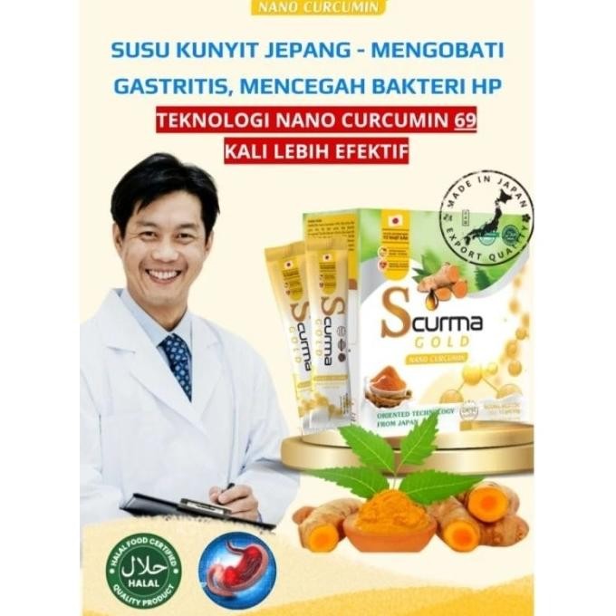 

Sale Scurma Gold Milk Teknologi Jepang Untuk Sakit Maag, Asam Lambung, Gerd