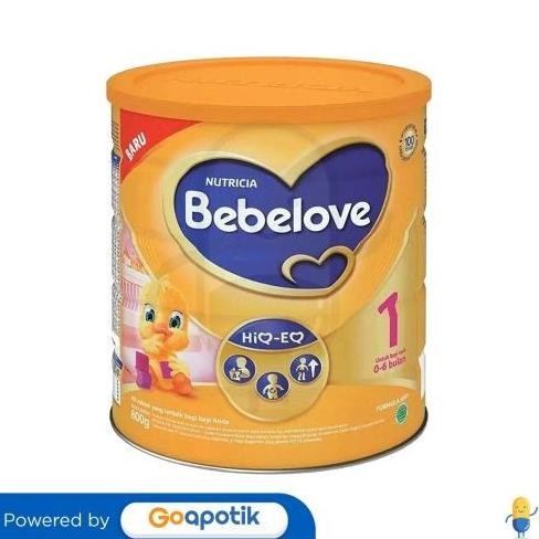 

Promo Nutricia Bebelove 1 Usia 0-6 Bulan 800 Gram Kaleng