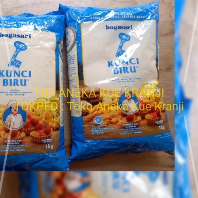 

Murah Kunci Biru 1 Dus/1Kgx12 Pc/Terigu Boga Sari/Via Grab Atau Gojek Only
