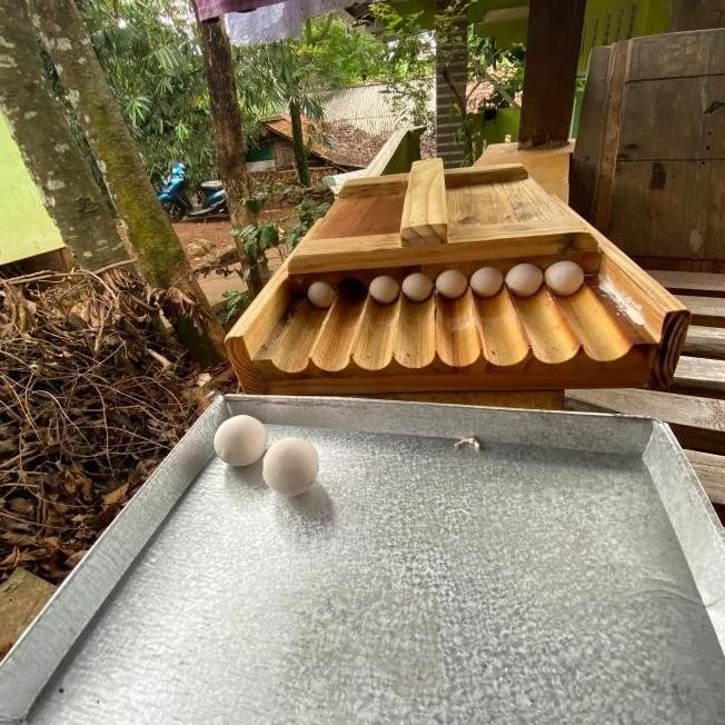 [ARO] cetakan kue bulat / mesin cetak bakso manual lubang 2-32mm