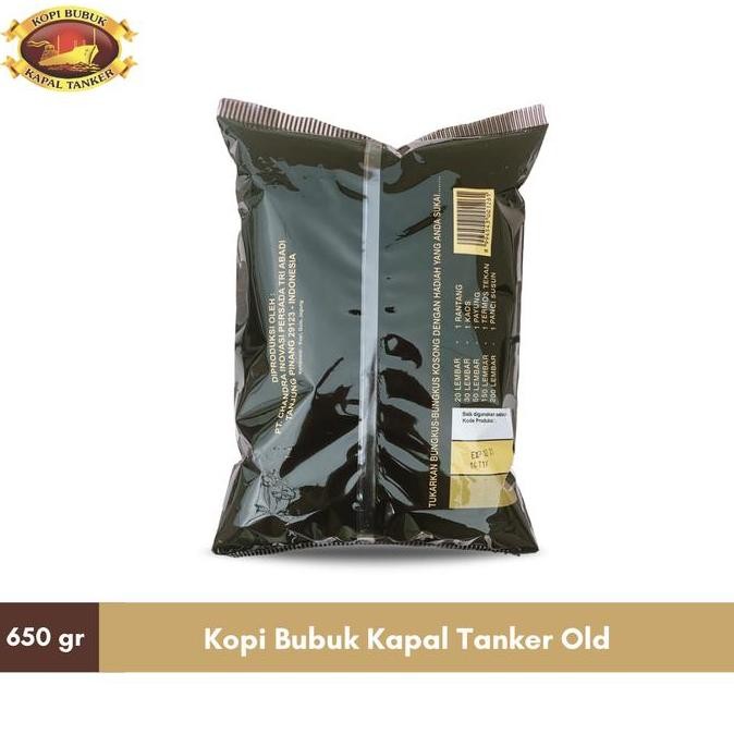 

Sale Kopi Bubuk Kapal Tanker Old - 650 Gr - Kopi Tubruk Campuran Arabika Dan Robusta Asli Kepulauan Riau - Bubuk Kasar